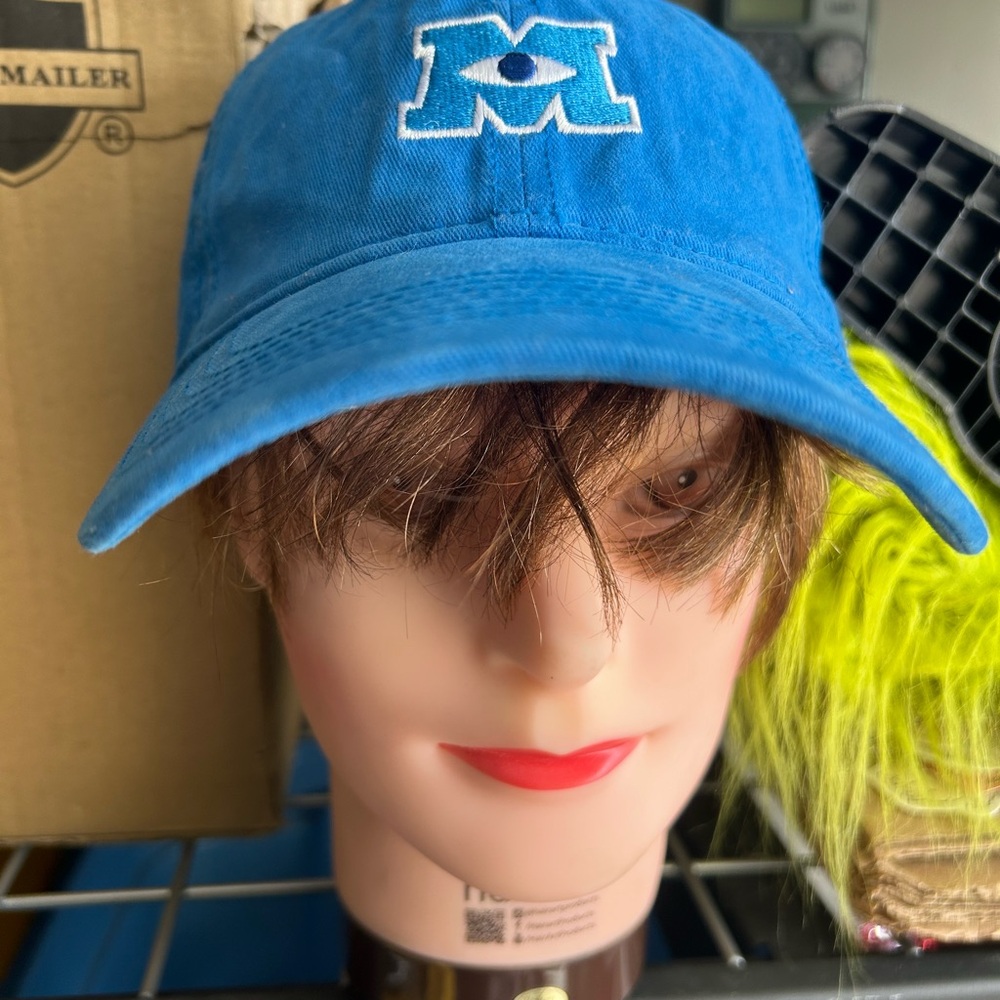 Disney monsters inc hat as is condition one size fits most